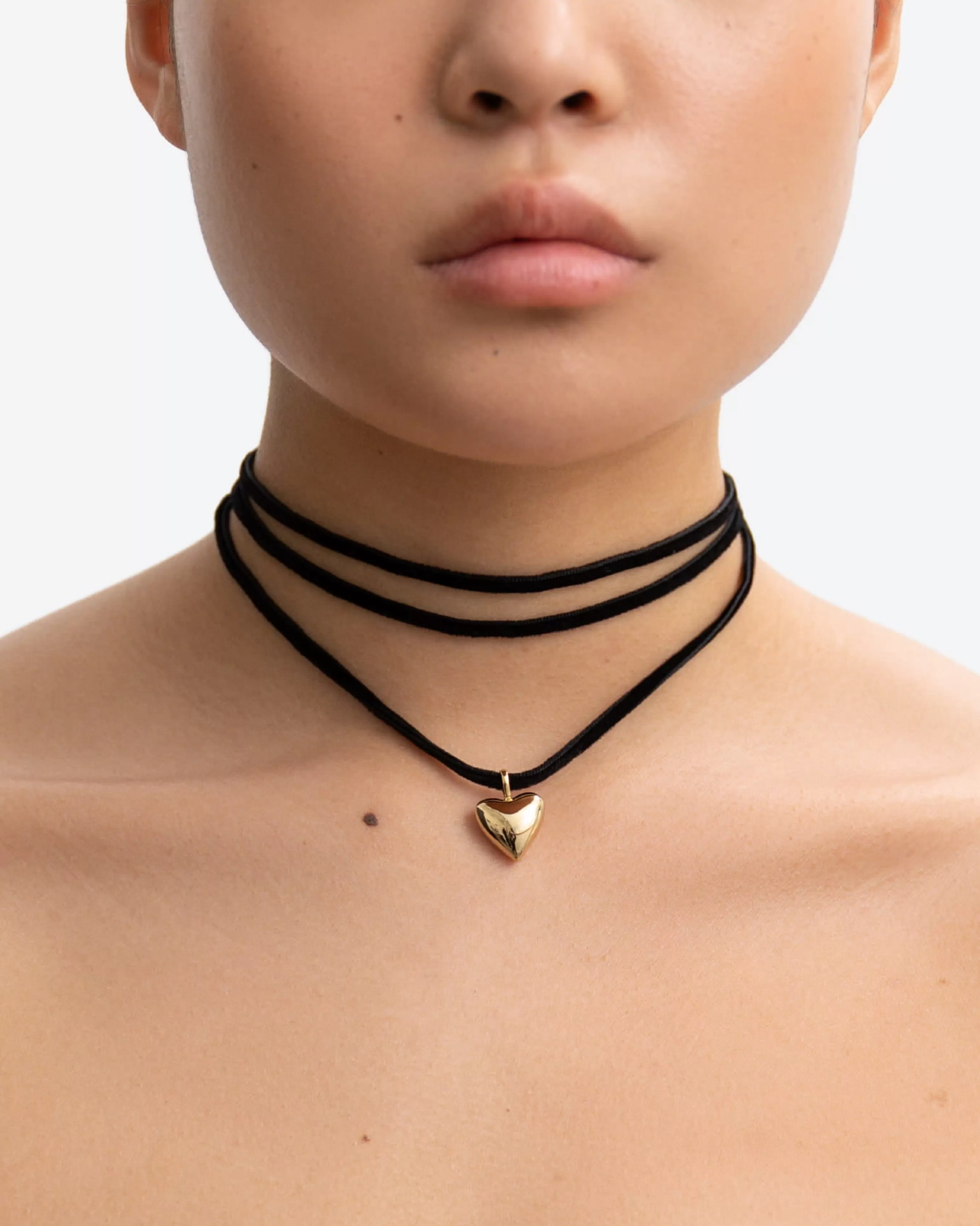 BRUNA The Label Choker^Amore Velvet Cord Necklace