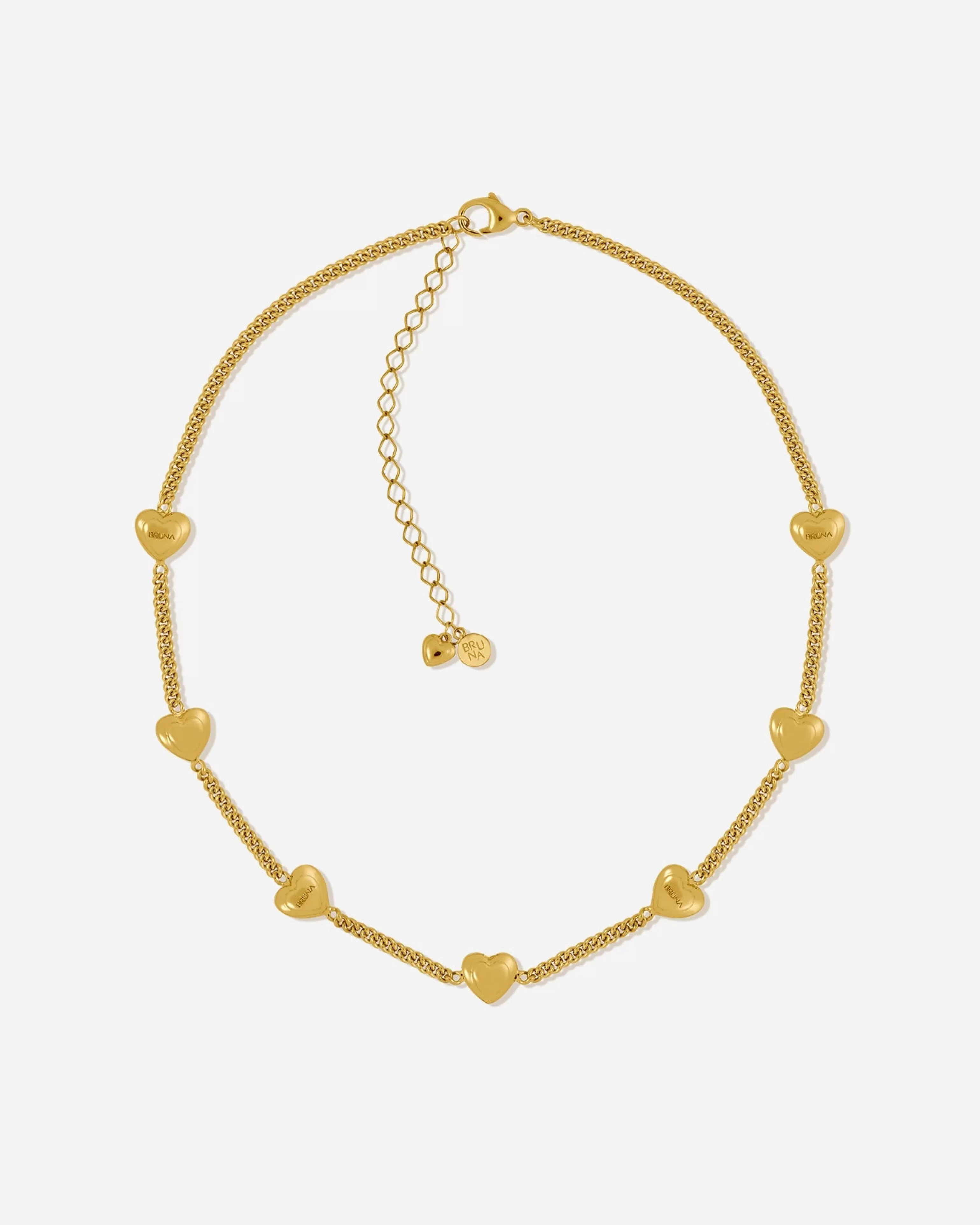 BRUNA The Label Choker | Statement^Bisous Choker 18k Gold Vermeil