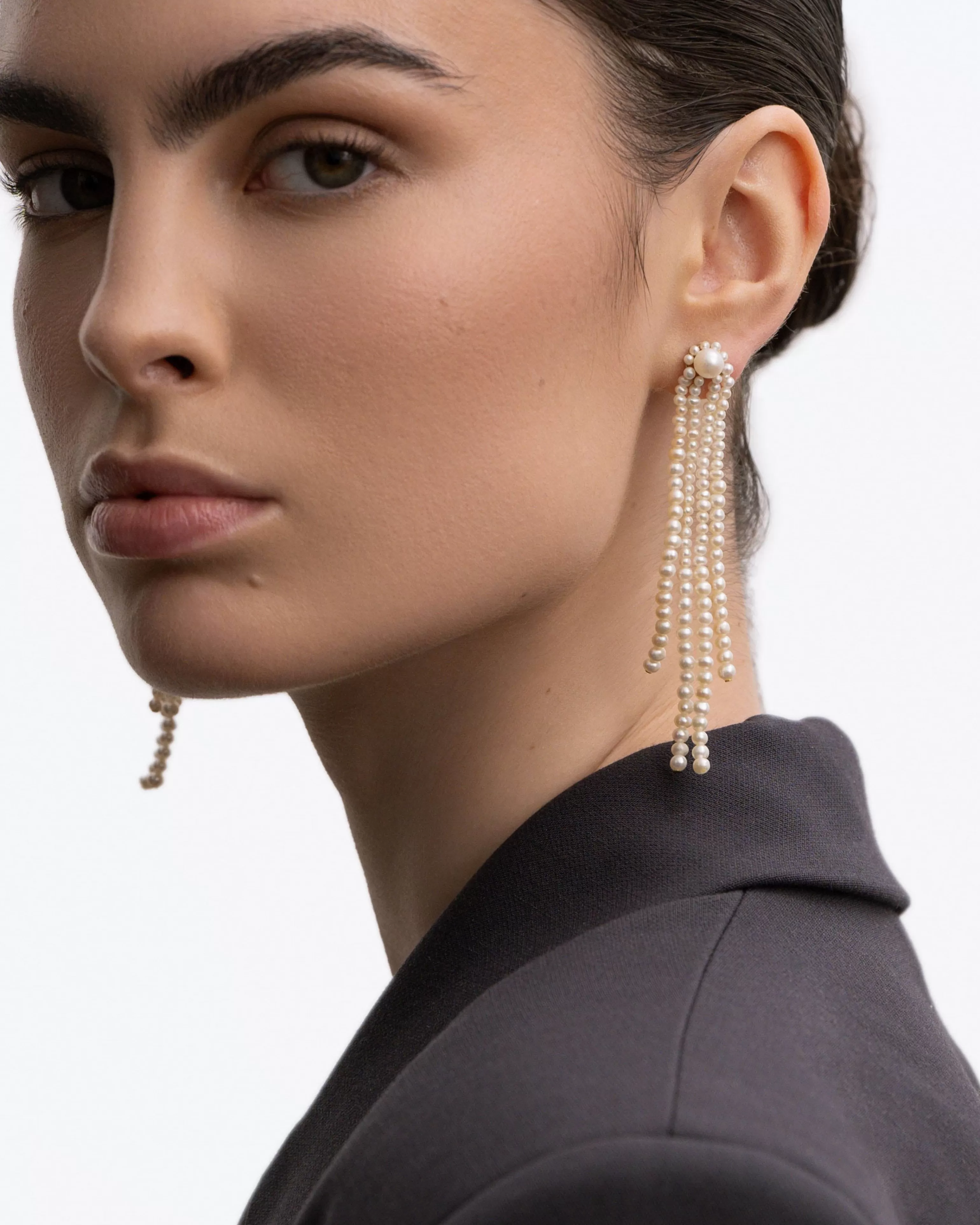 BRUNA The Label Drop | Perlen^Bonnieux Earrings 18k Gold Vermeil & Perlen