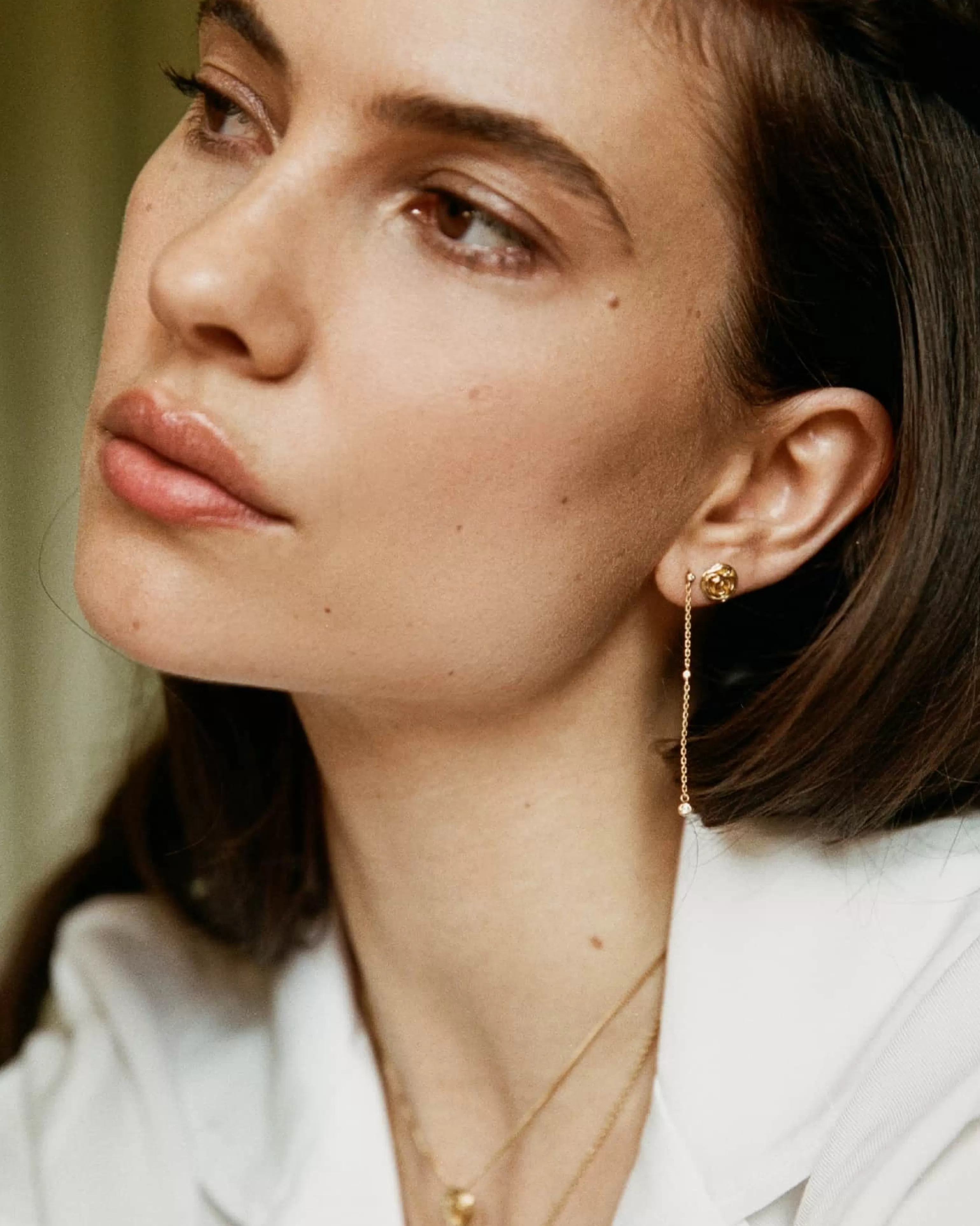 BRUNA The Label Studs^Eau Rose Studs