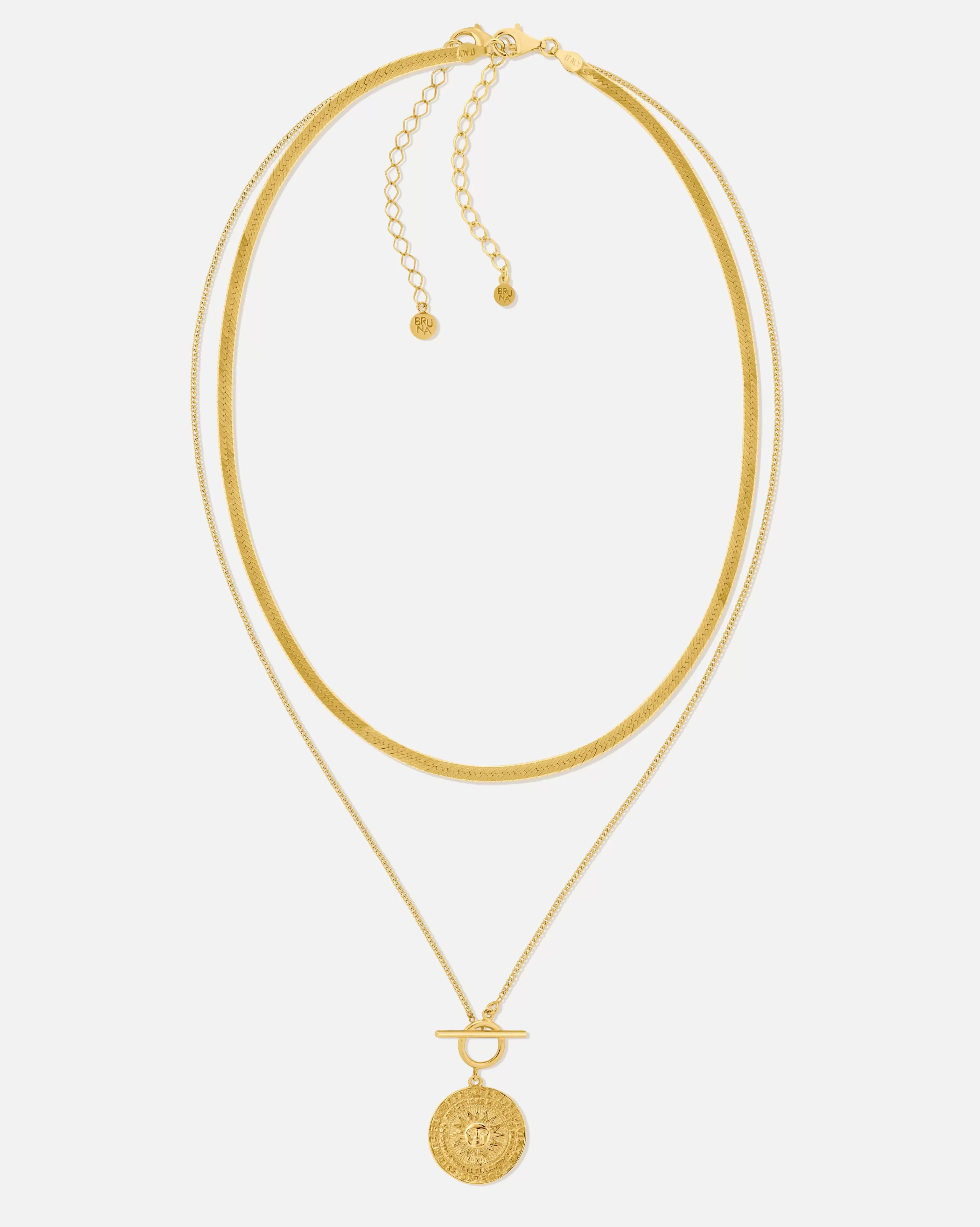 BRUNA The Label Charms^Livorno Set 18k Gold Vermeil