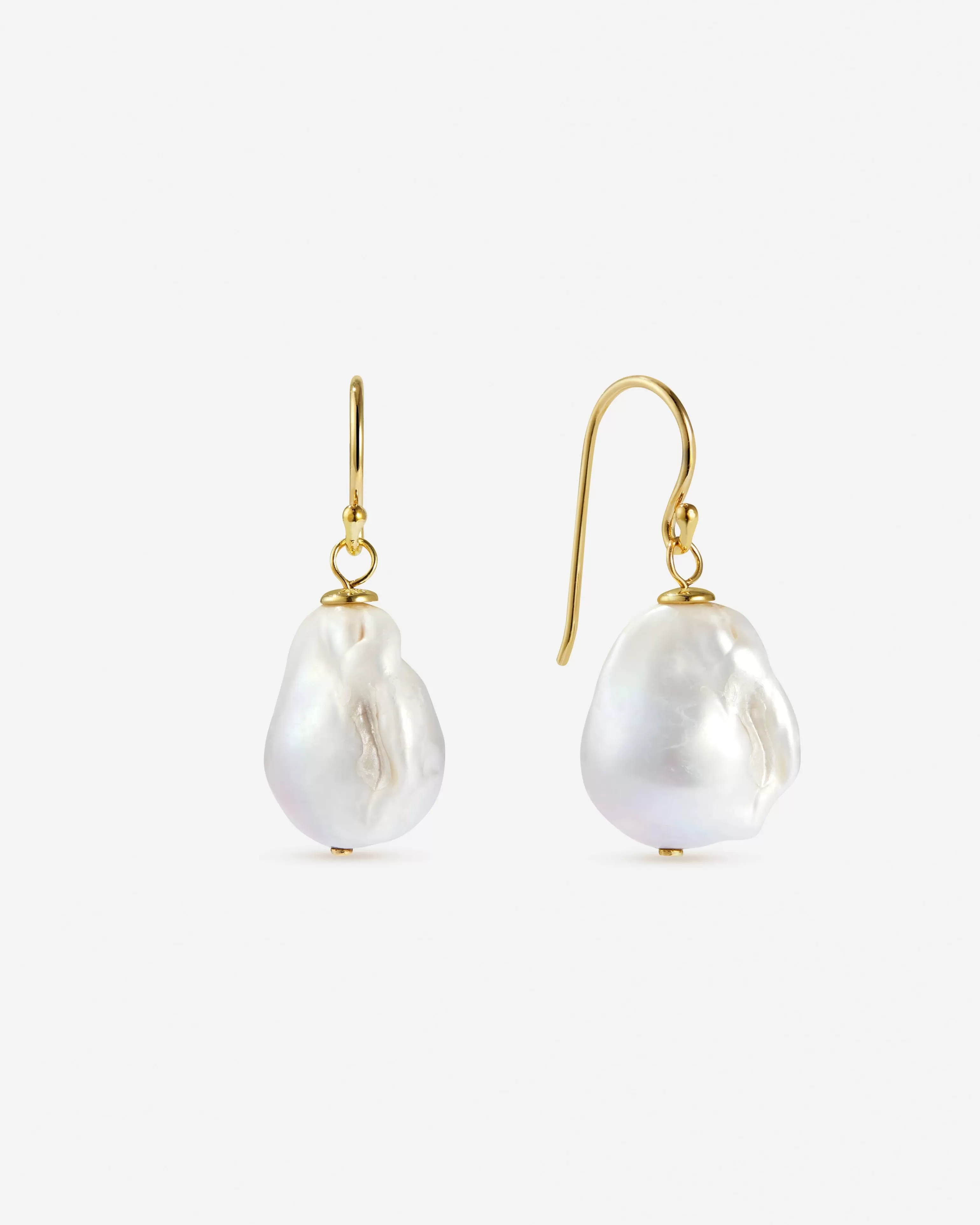 BRUNA The Label Drop | Perlen^Mercier Earrings 14k Gelbgold & Perlen