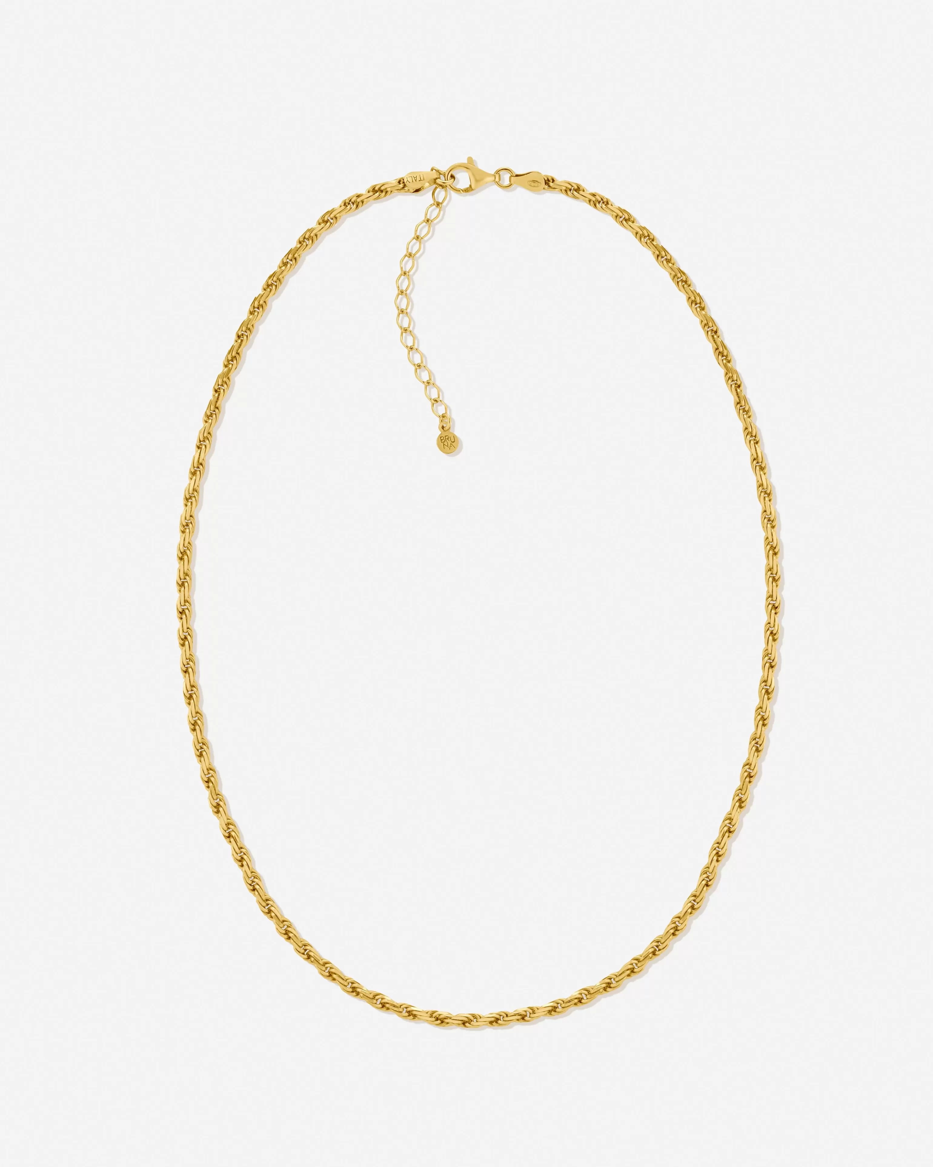 BRUNA The Label Chains^Milano Necklace 18k Gold Vermeil