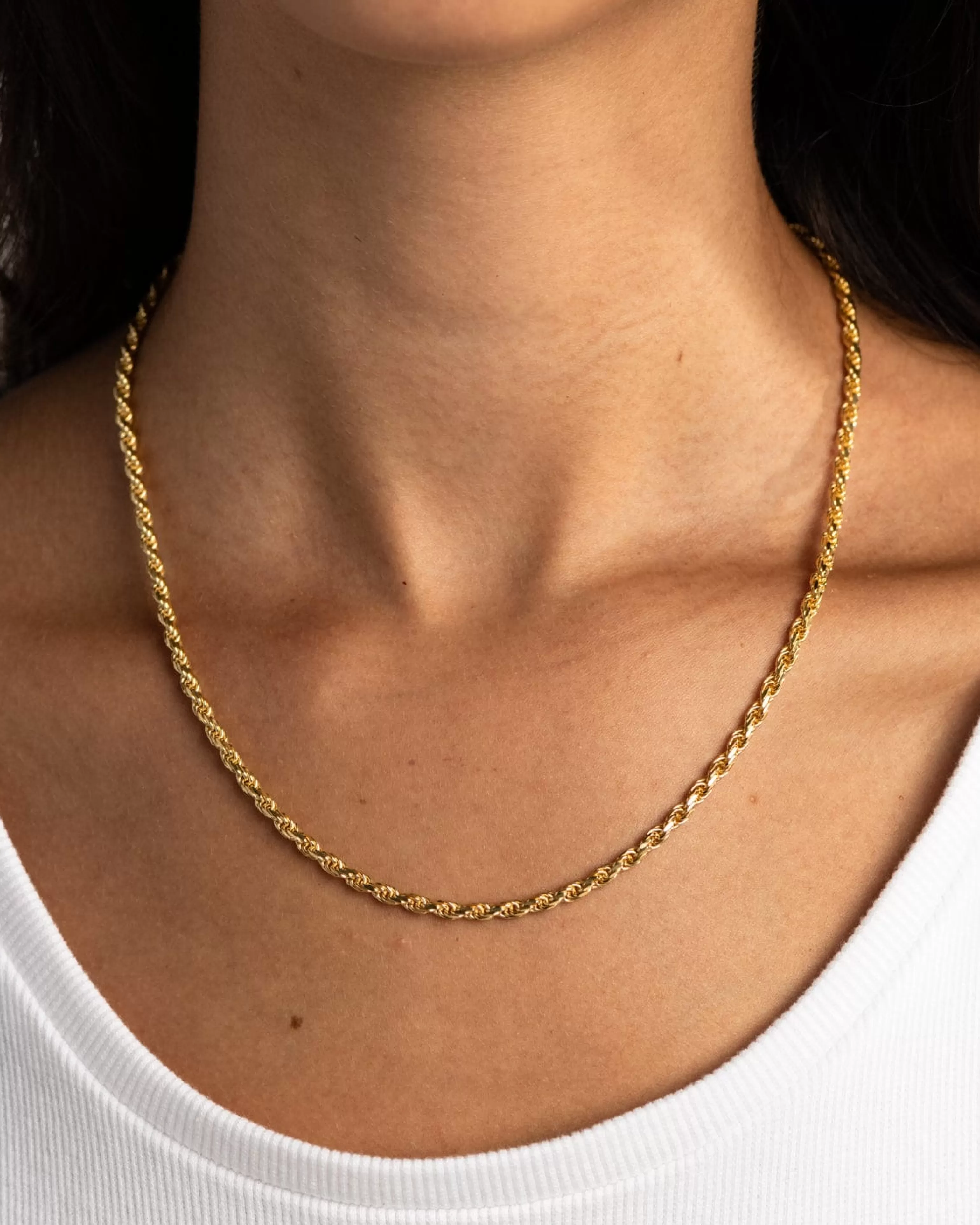 BRUNA The Label Chains^Milano Necklace 18k Gold Vermeil