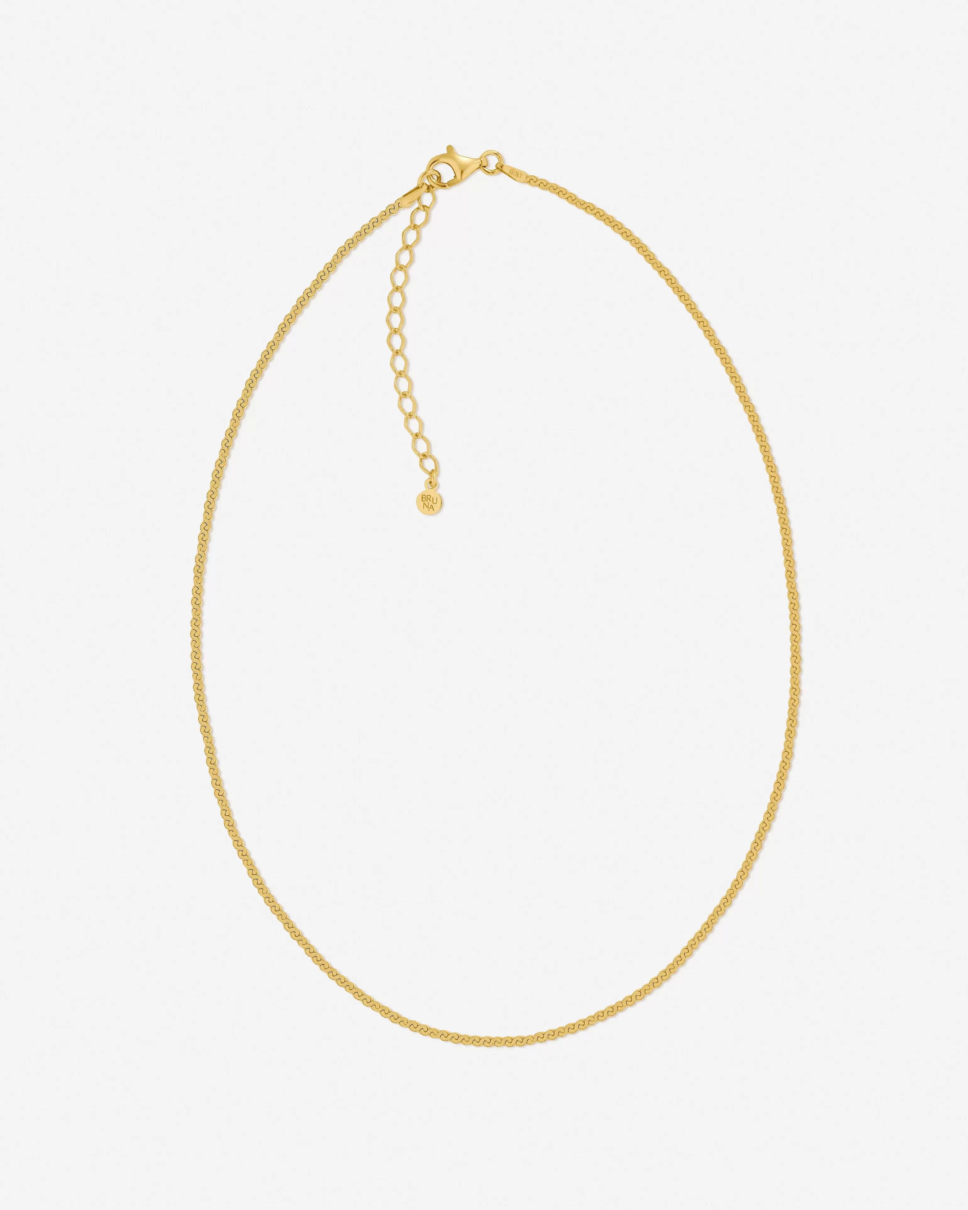 BRUNA The Label Chains | Filigrane Ketten^Modena Necklace 18k Gold Vermeil