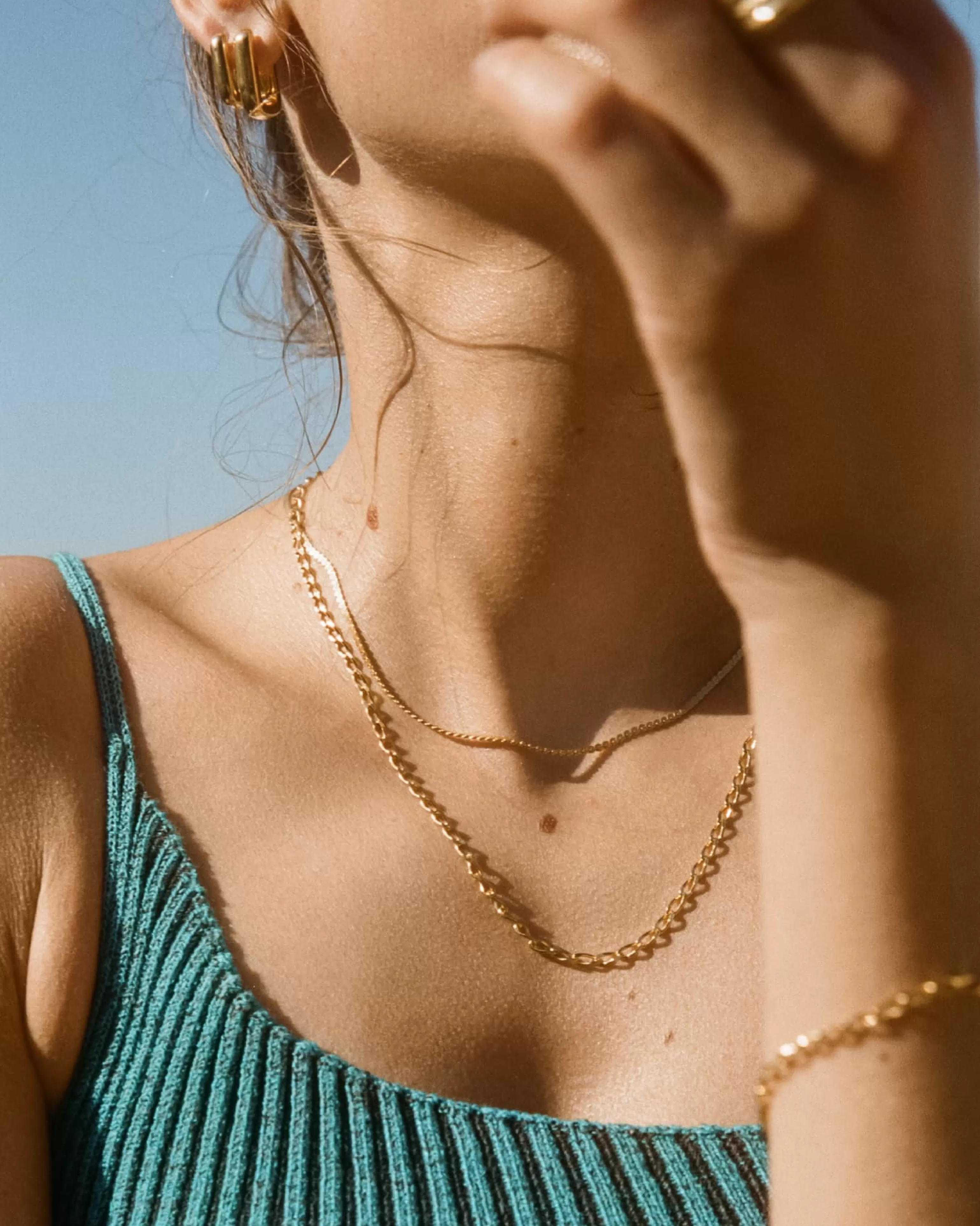 BRUNA The Label Chains | Filigrane Ketten^Modena Necklace 18k Gold Vermeil