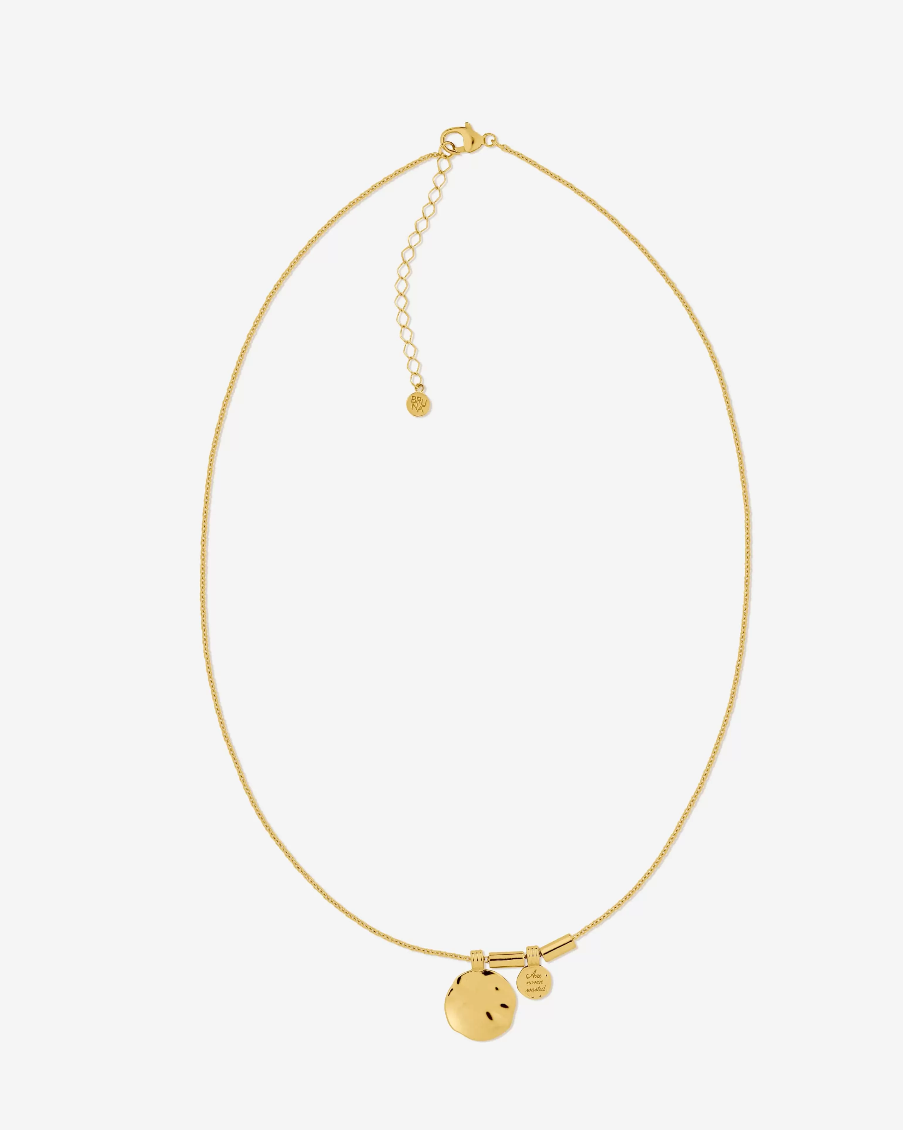 BRUNA The Label Charms | Filigrane Ketten^Nyon Necklace 18k Gold Vermeil