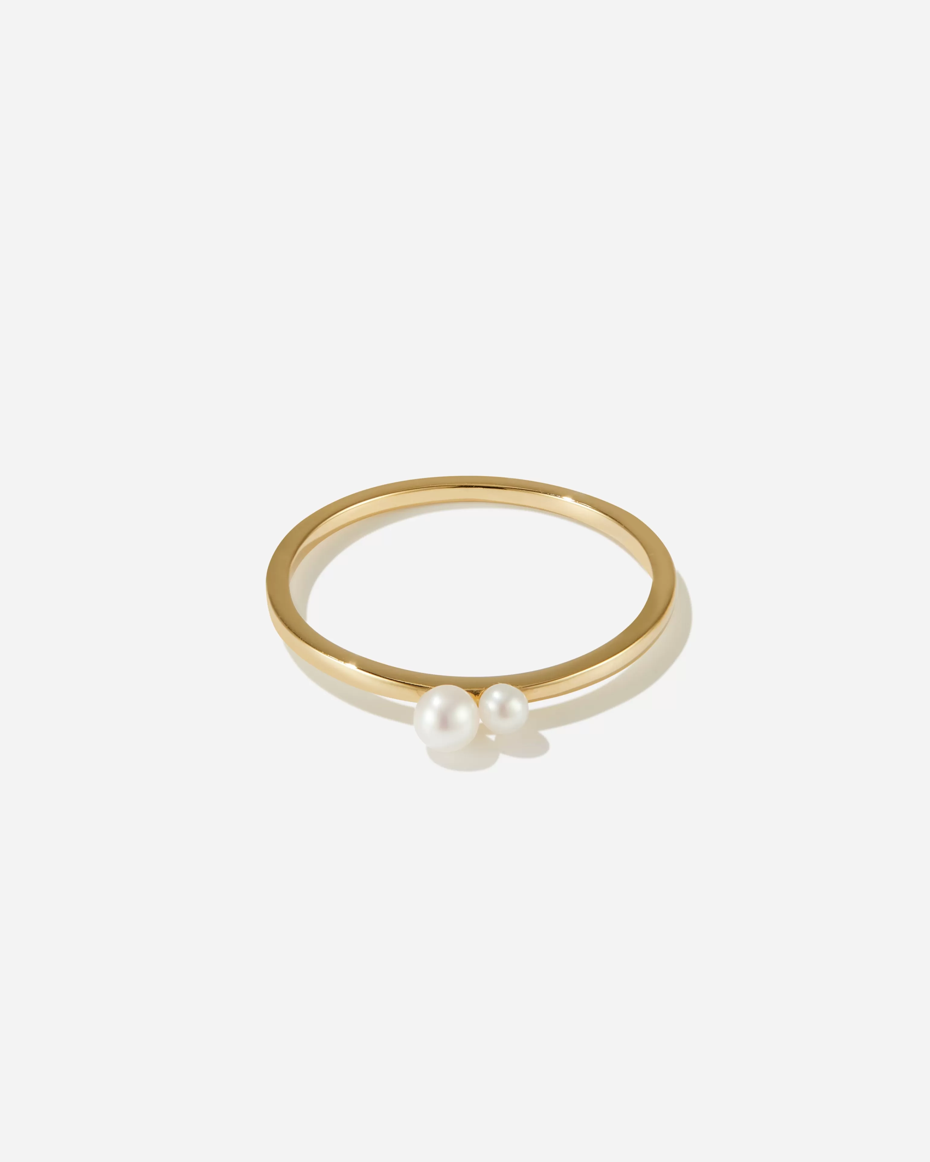 BRUNA The Label Verlobung | Stacking-Ringe^Revel Ring 14k Gelbgold & Perlen