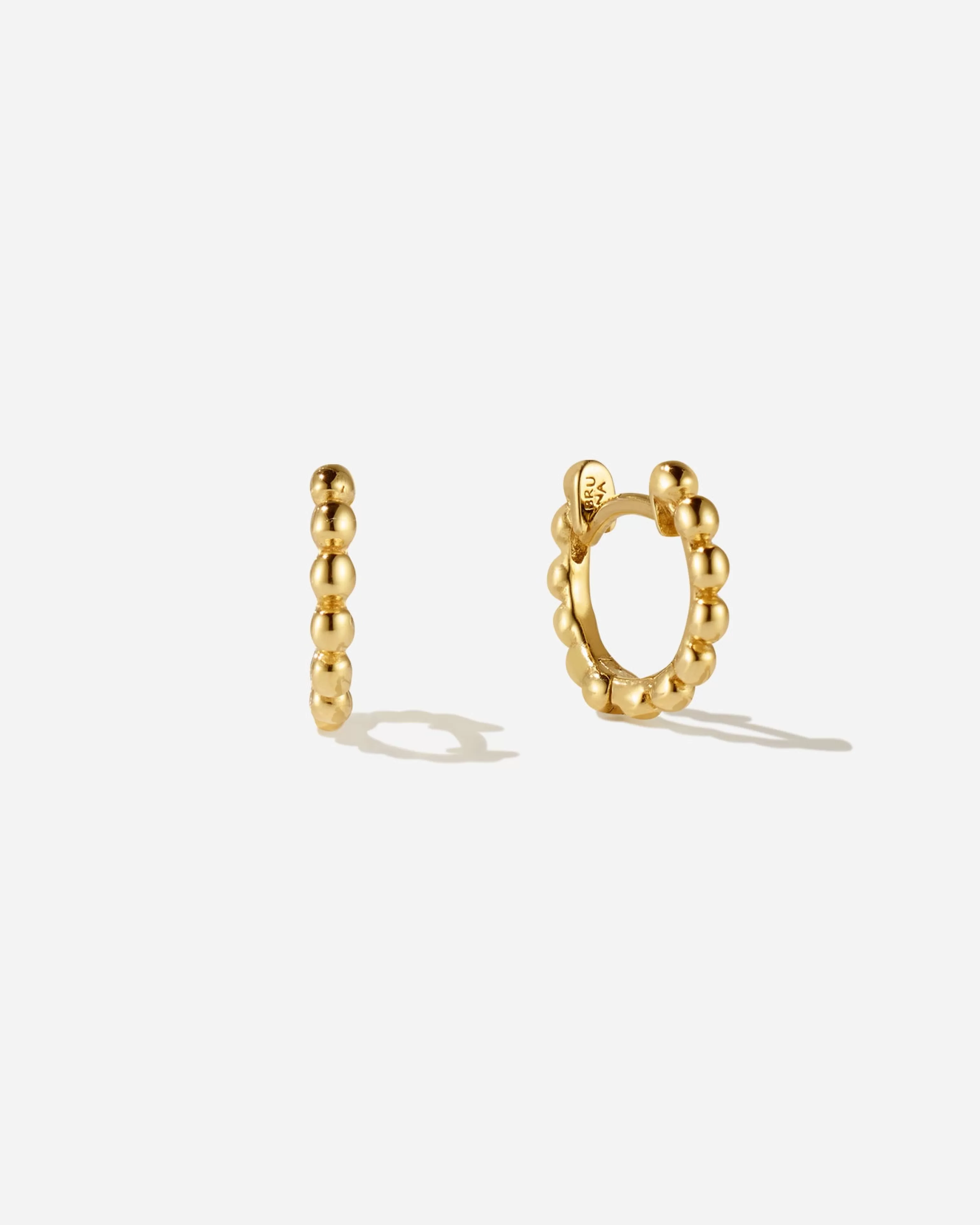 BRUNA The Label Creolen^Samos 14k Gold Hoops