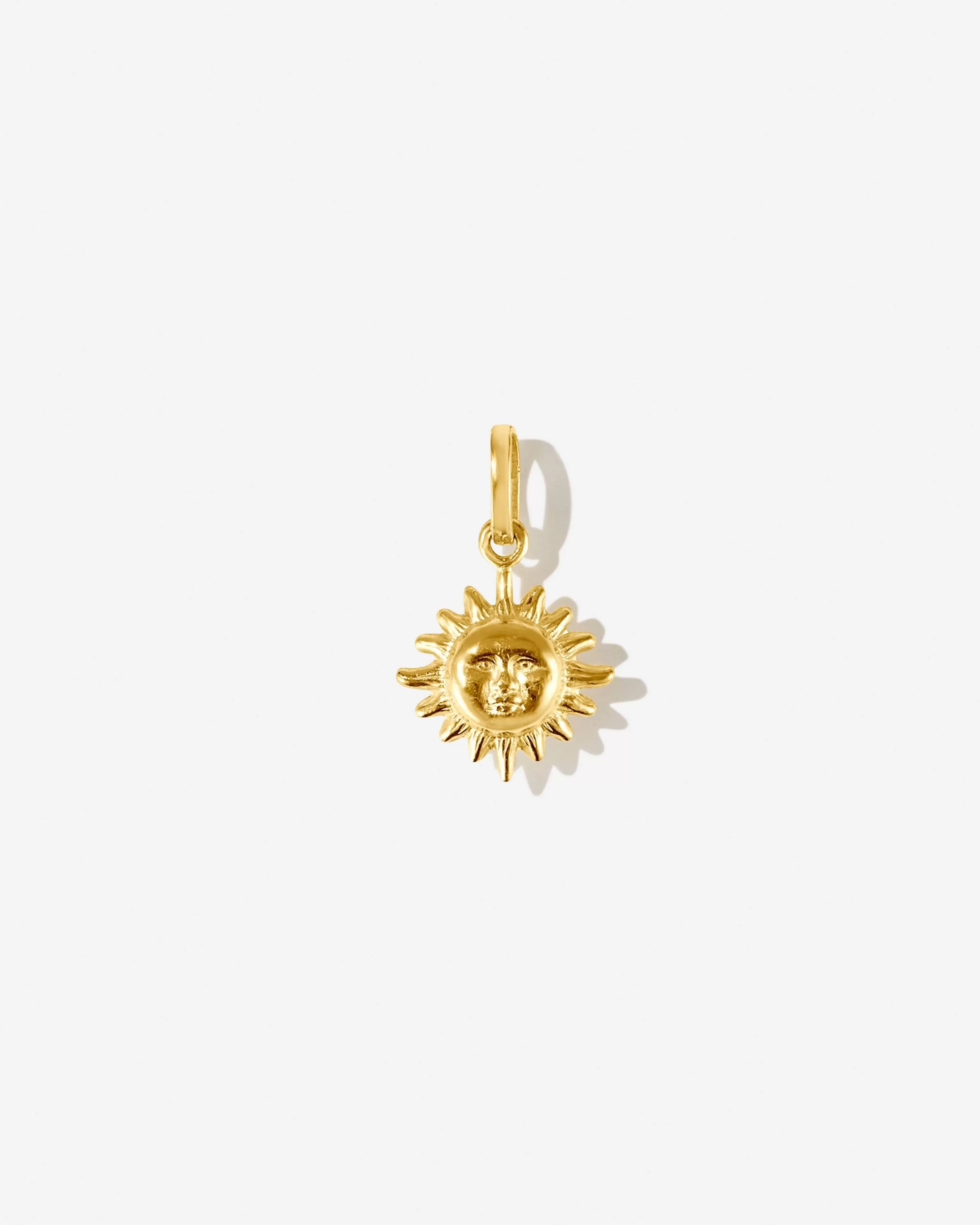 BRUNA The Label Kettenanhänger^Solana 14k Gold Charm 14k Gelbgold