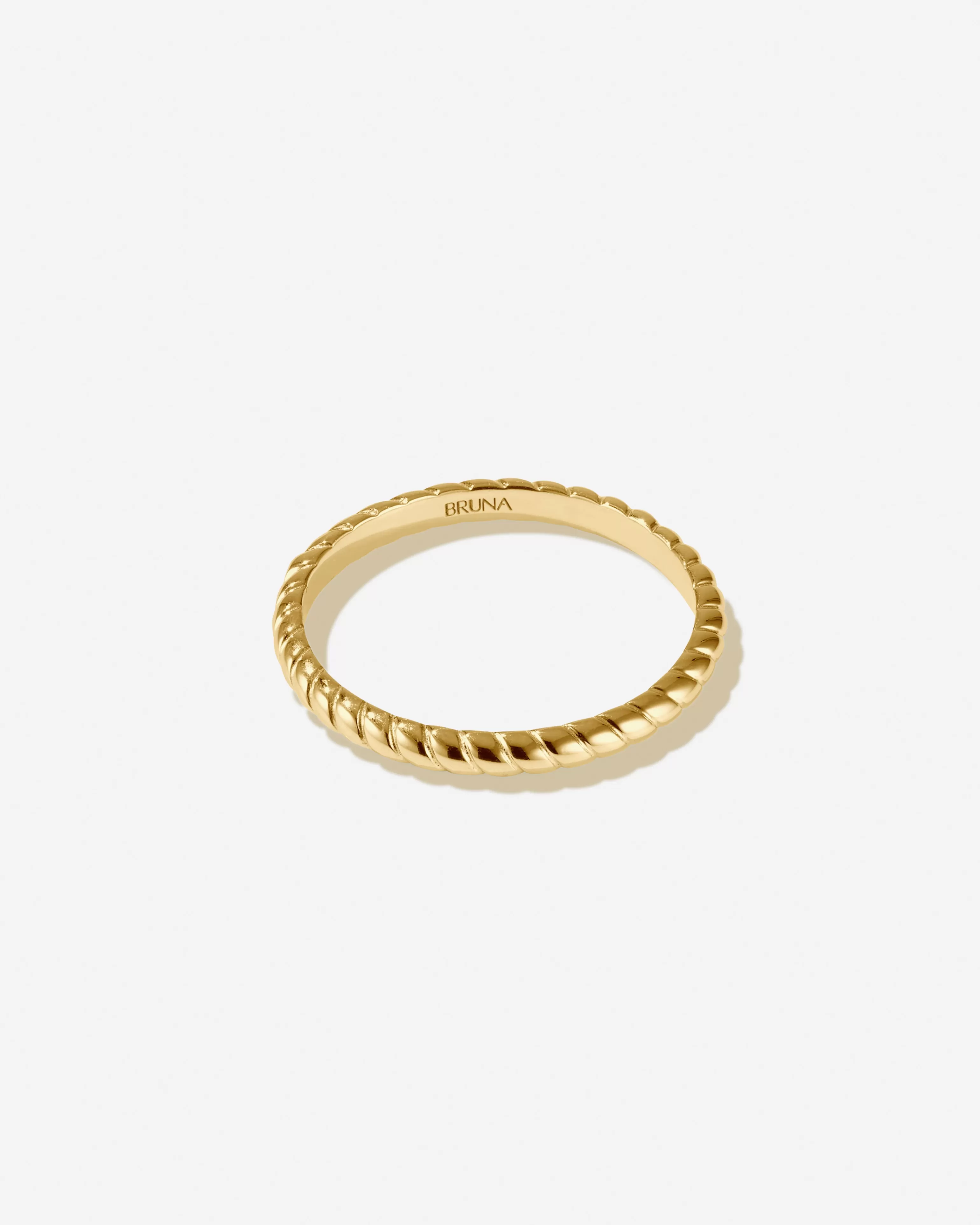 BRUNA The Label Stacking-Ringe^Tuscany 14k Gold Ring