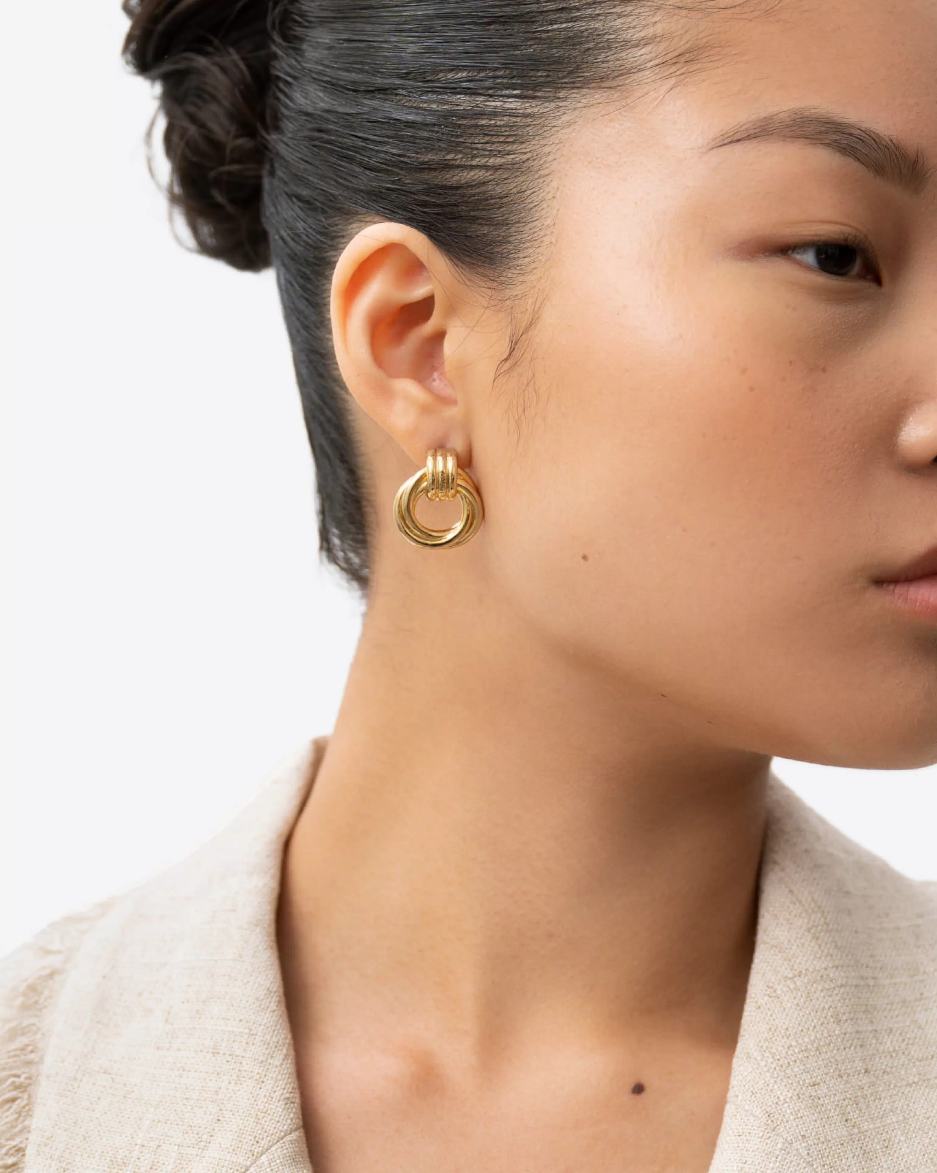 BRUNA The Label Studs^Tuscany Loop Earrings