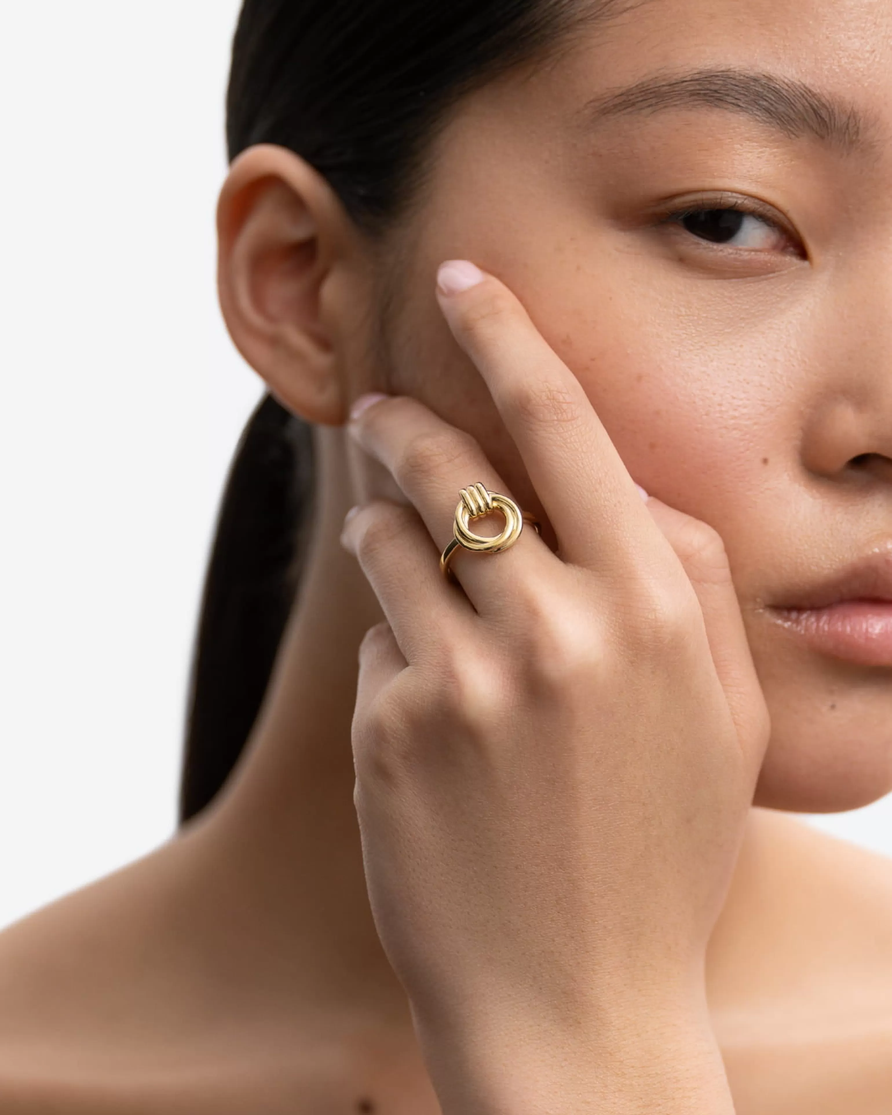 BRUNA The Label Stacking-Ringe^Tuscany Loop Ring