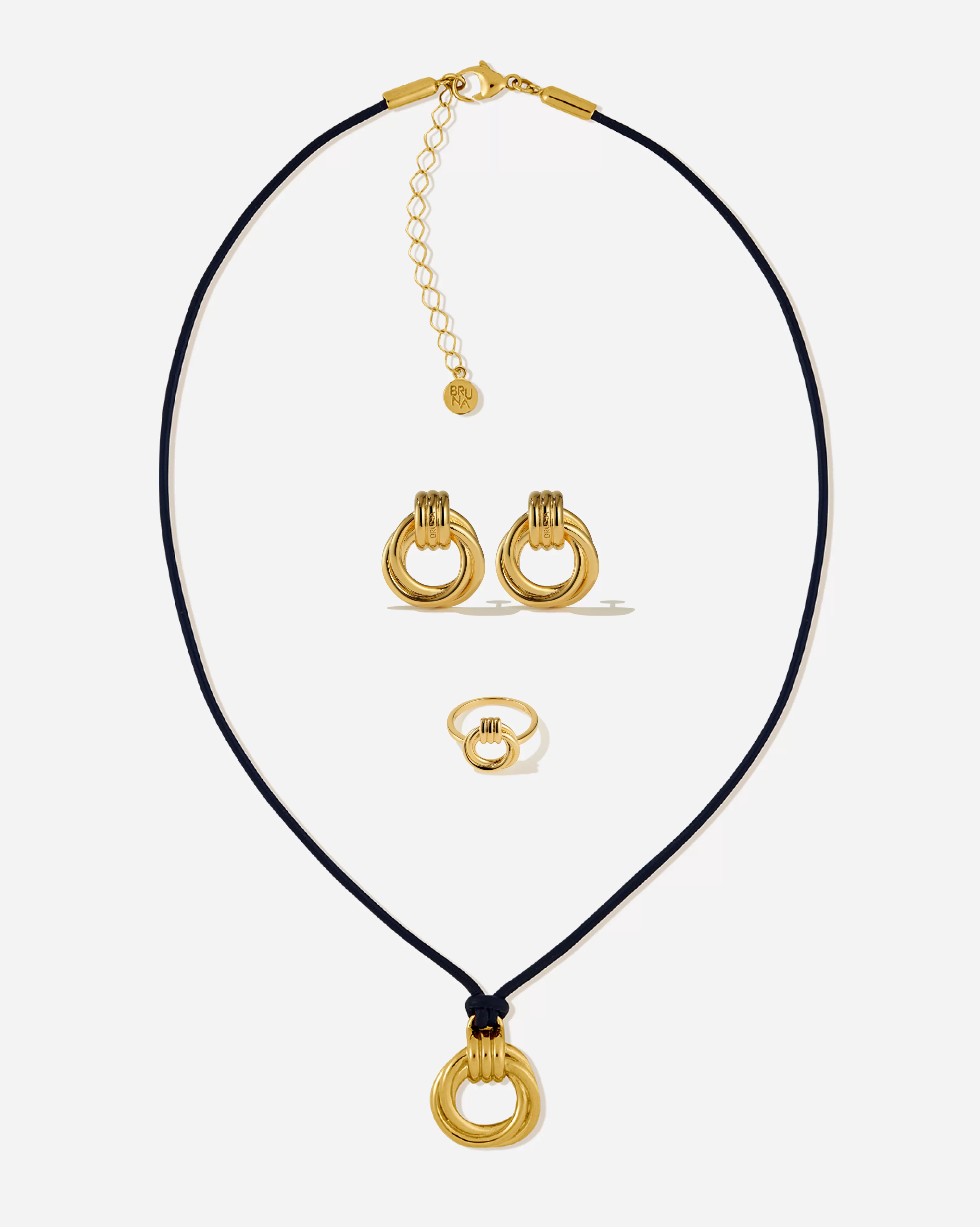 BRUNA The Label Charms^Tuscany Set 18k Gold Vermeil