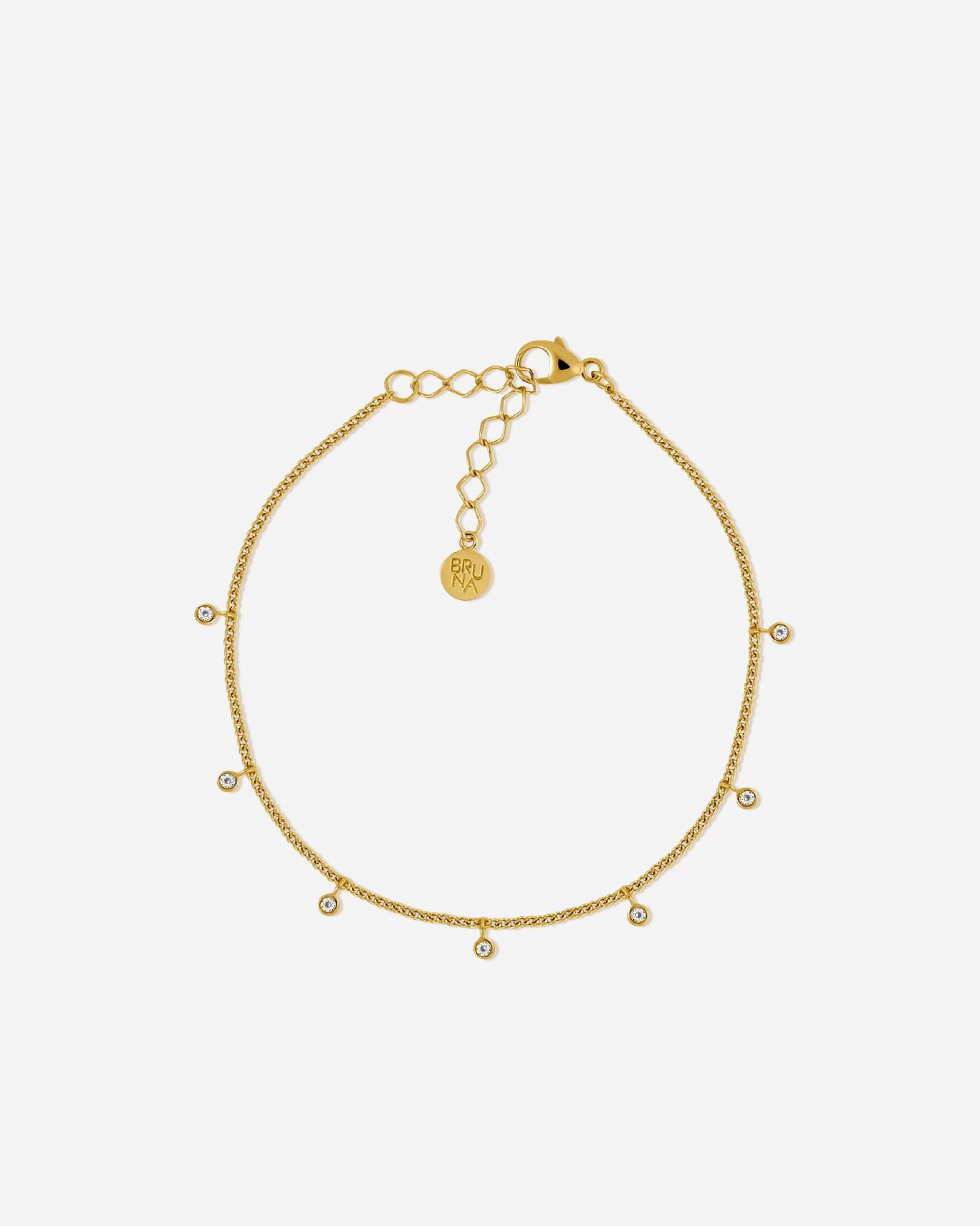 BRUNA The Label Filigran^Verdon Bracelet 18k Gold Vermeil & Edelsteine